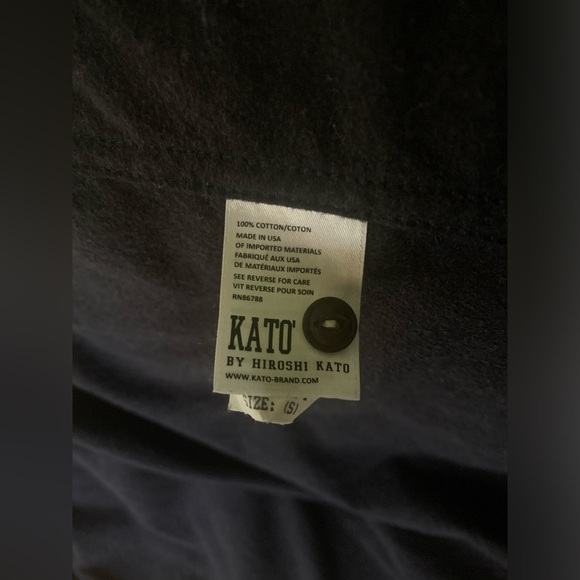 KATO’ navy camouflage shirt (The Ripper) made in USA men’s S - Picture 3 of 3